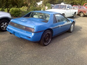 1987 Fiero the day I brought it home